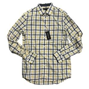 Michael Kors Men’s Long Sleeve Plaid Button Up Size Small New